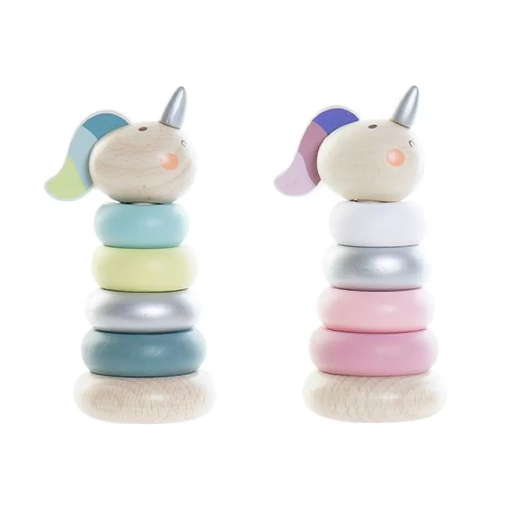 Juguetes Item Apilable Unicornio De Madera Fashion