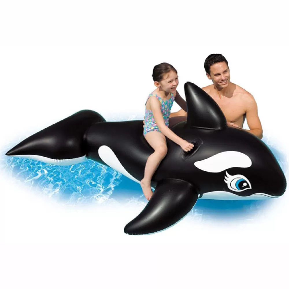 Juguetes Intex Ballena Orca Hinchable 193Cm New