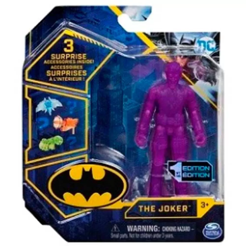 Juguetes Batman Batman Figura Joker Lila Articulada 10 Cm Flash Sale