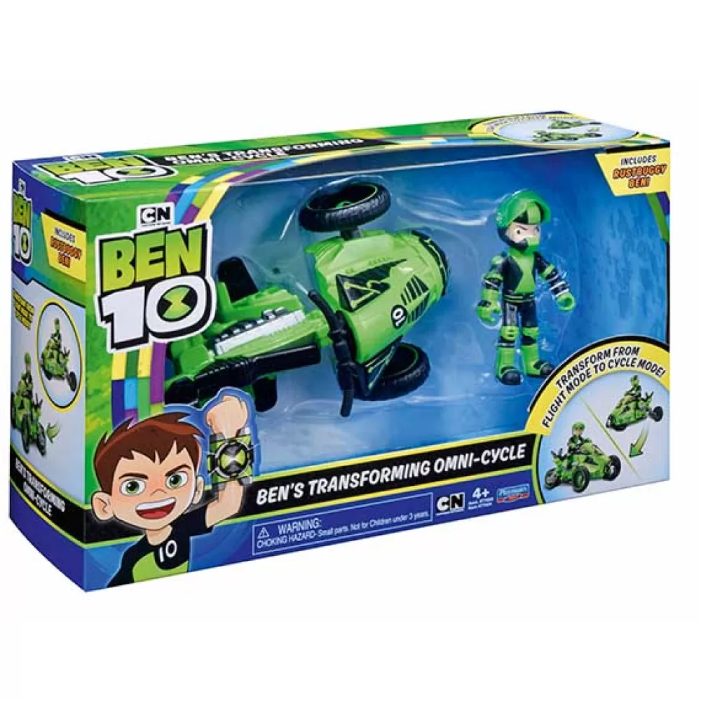 Juguetes Ben 10 Ben 10 Vehiculo Omnitrix Y Figura Exclusiva Cheap