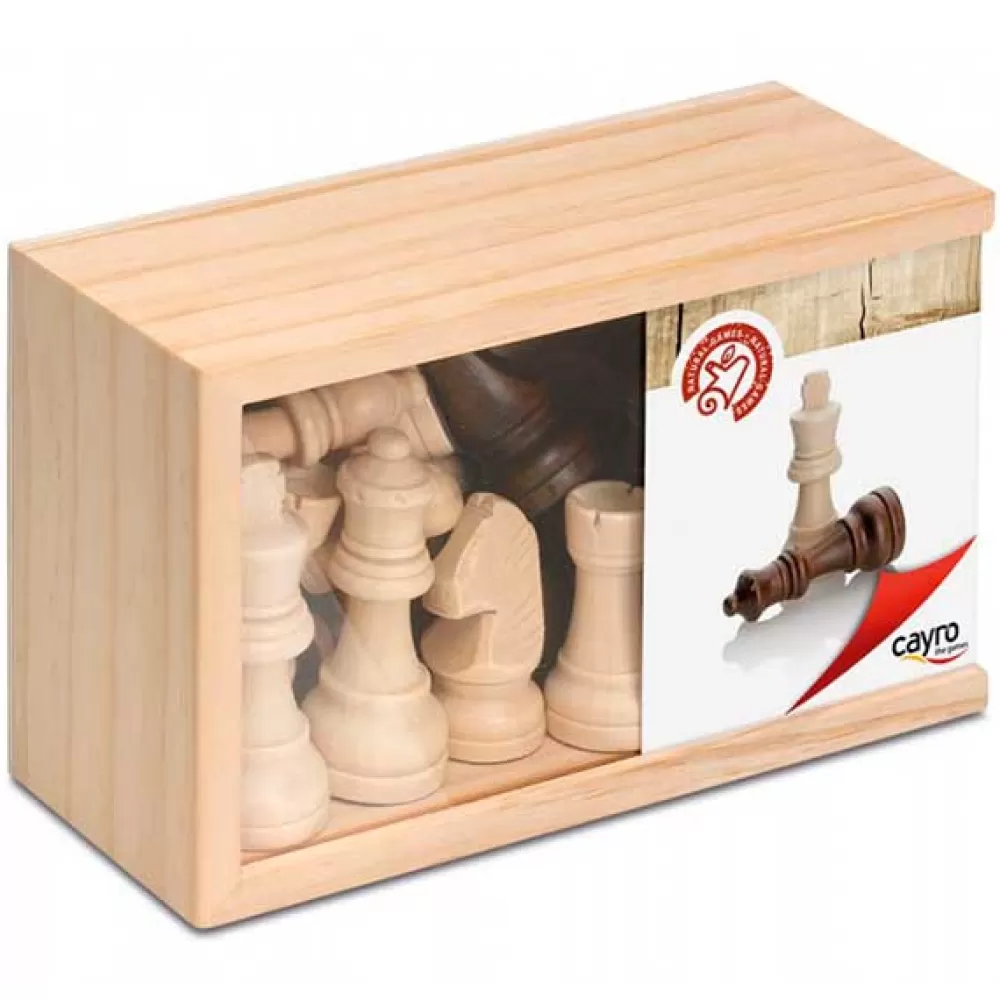 Juegos De Mesa Clásicos>Juguetes Cayro Caja Accesorios Ajedrez De Madera