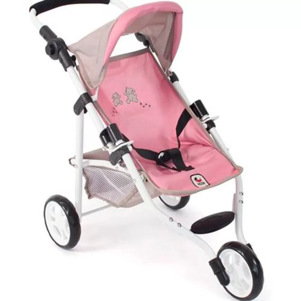 Juguetes Chic Bayer Carro De Muñecas Jogging Lola Rosa-Gris Cheap