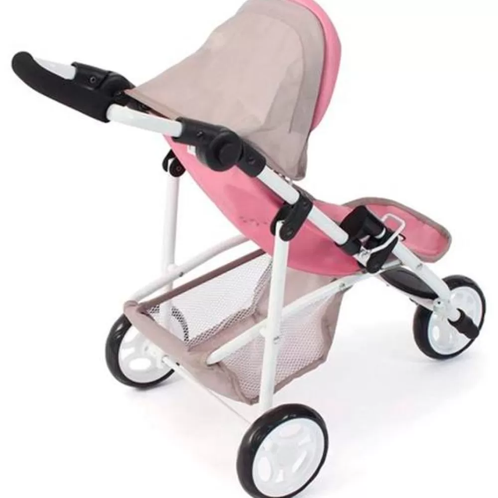 Juguetes Chic Bayer Carro De Muñecas Jogging Lola Rosa-Gris Cheap