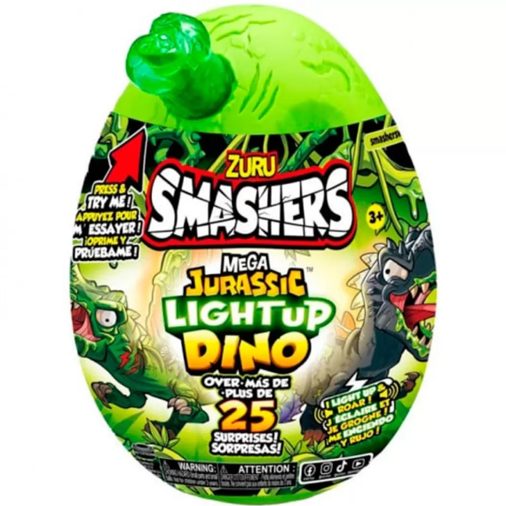 Juguetes Smashers Dino Jurassic Mega Huevo Con Luz Cheap