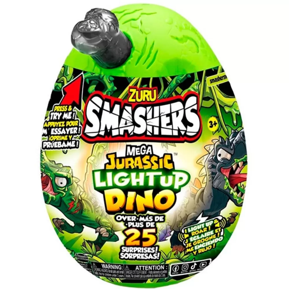 Juguetes Smashers Dino Jurassic Mega Huevo Con Luz Cheap