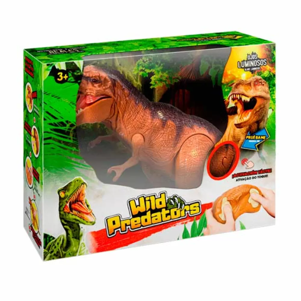 Juguetes World Brands Dinosaurio T-Rex Tactil Ir Fashion