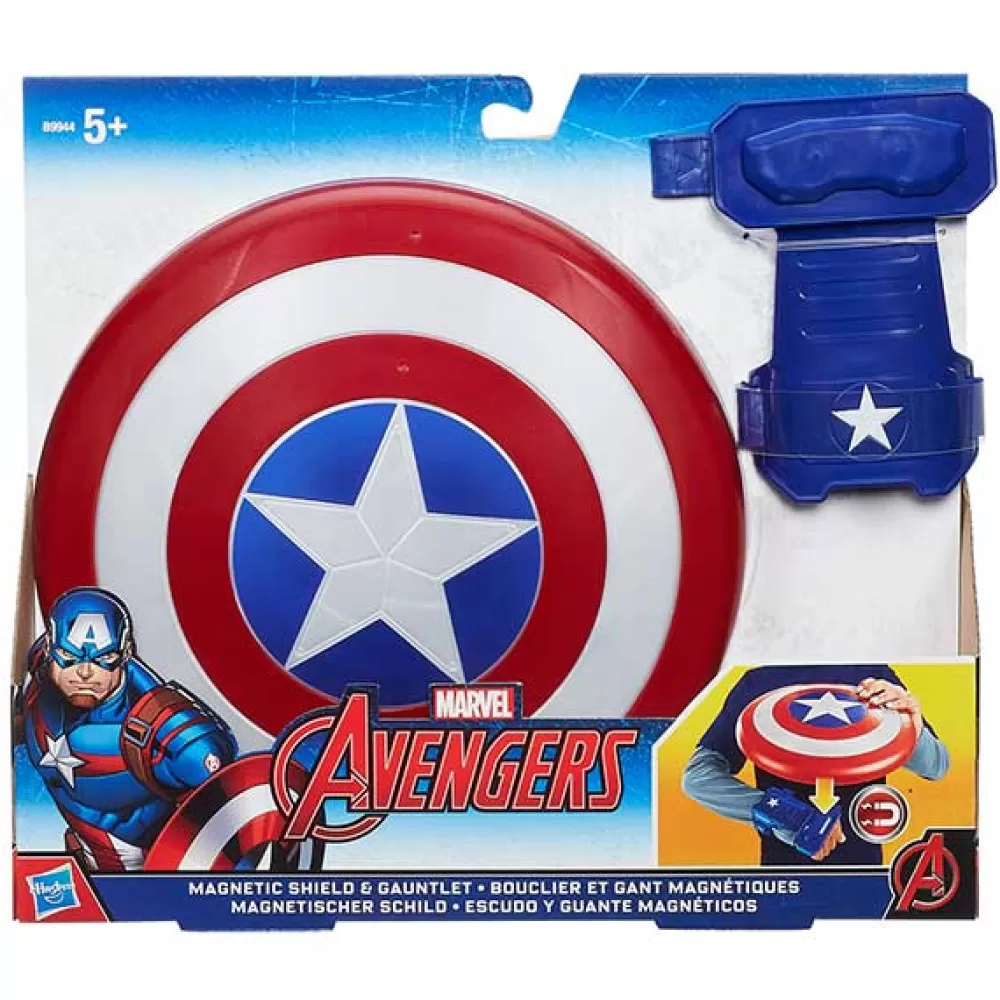 Juguetes Los Vengadores de Marvel Escudo Y Guante Magnetico Capitan America Marvel Cheap