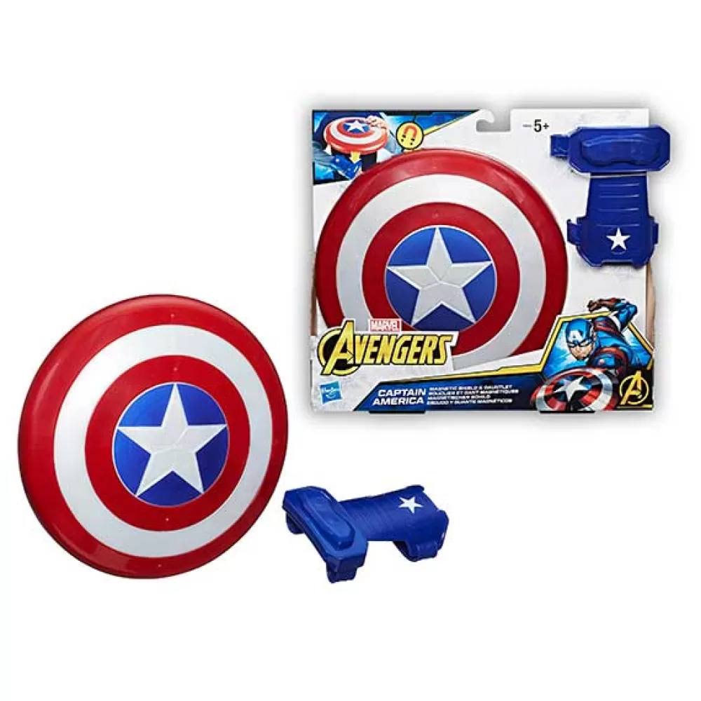 Juguetes Los Vengadores de Marvel Escudo Y Guante Magnetico Capitan America Marvel Cheap