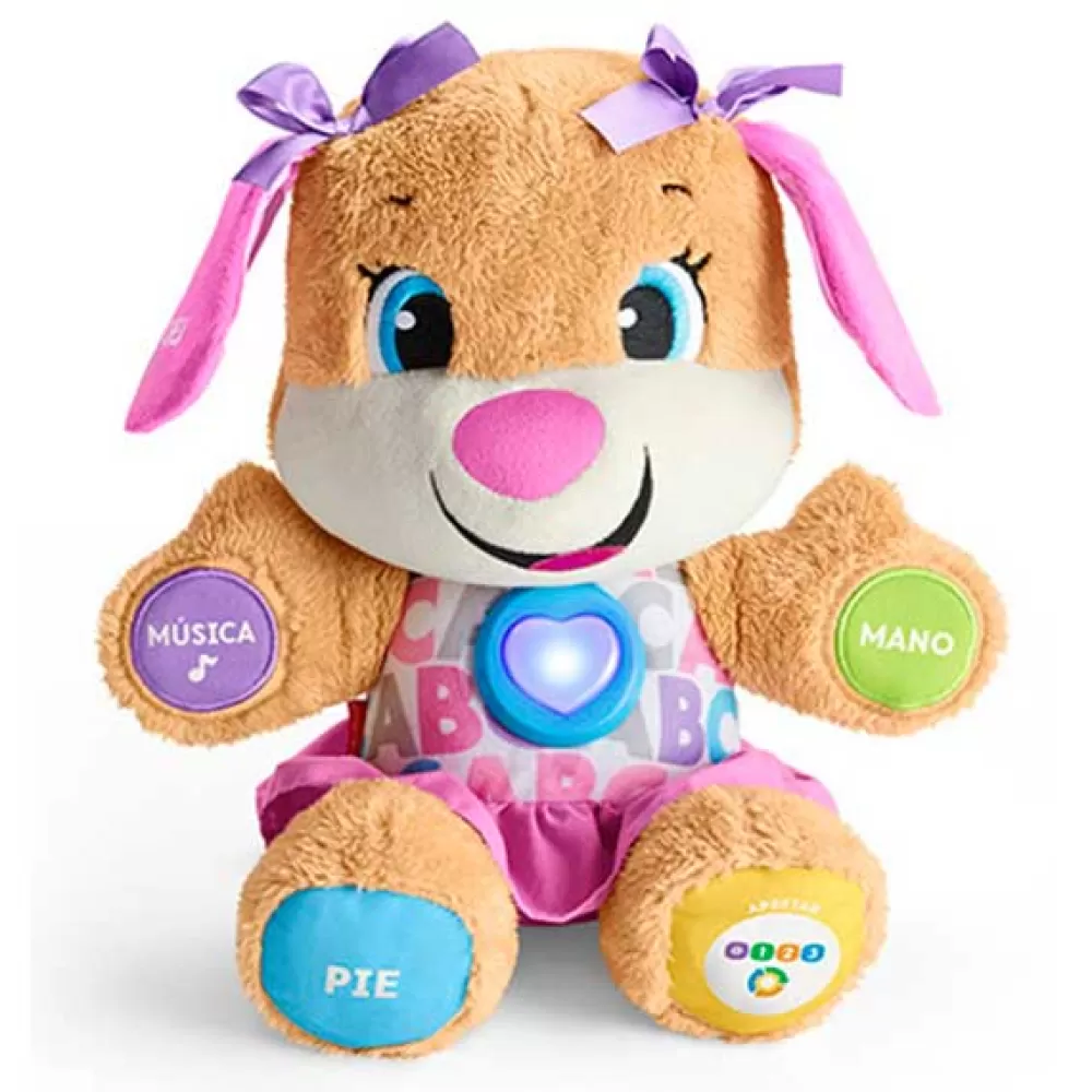 Perros De Peluche>Juguetes Fisher Price Fisher Price Perrita Primeros Descubrimientos