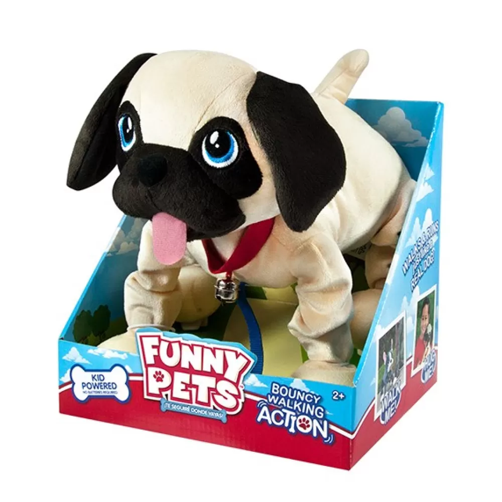 Perros De Peluche>Juguetes Bizak Funny Pets Perrito Carlino