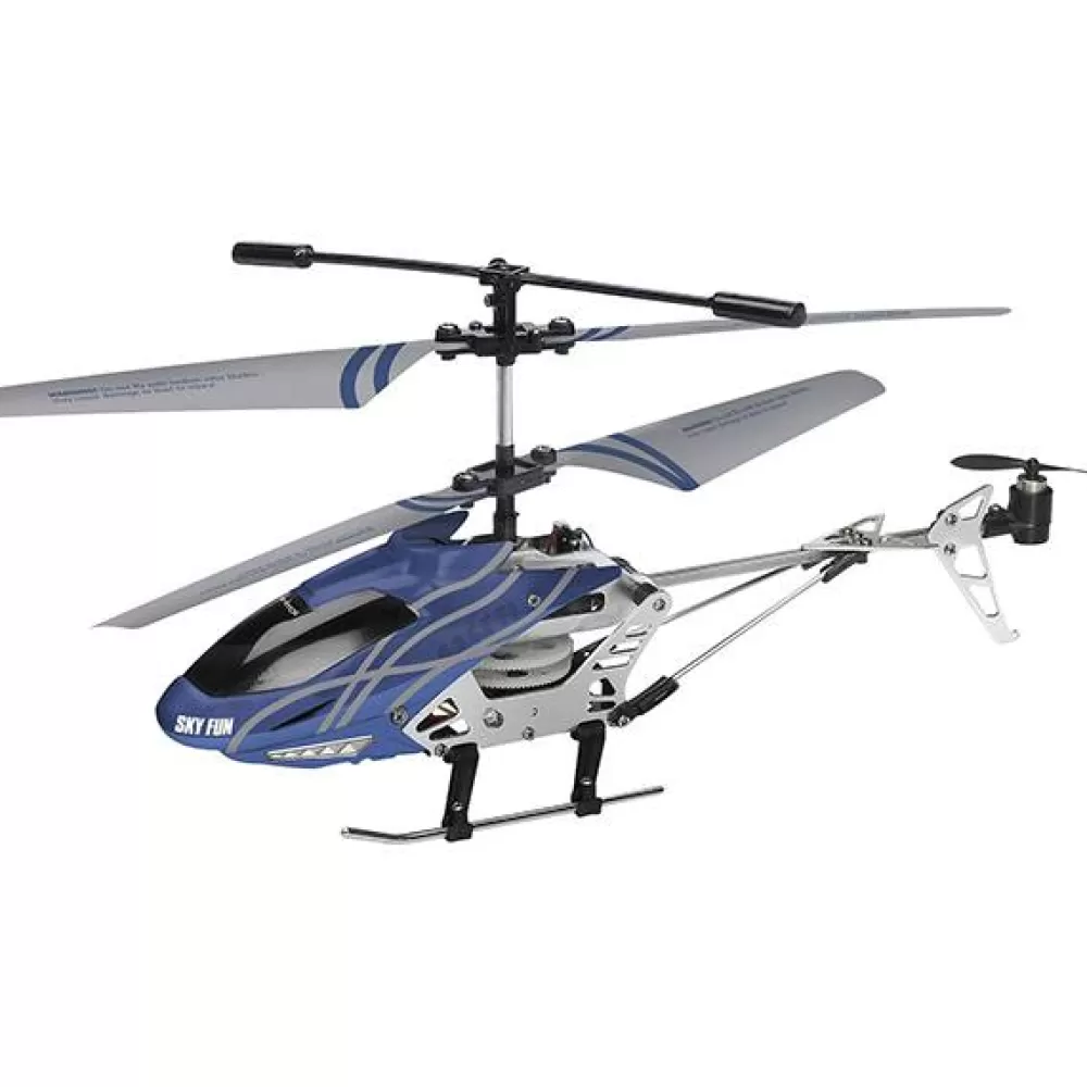 Juguetes Revell Helicoptero Rc Sky Fun Azul Discount