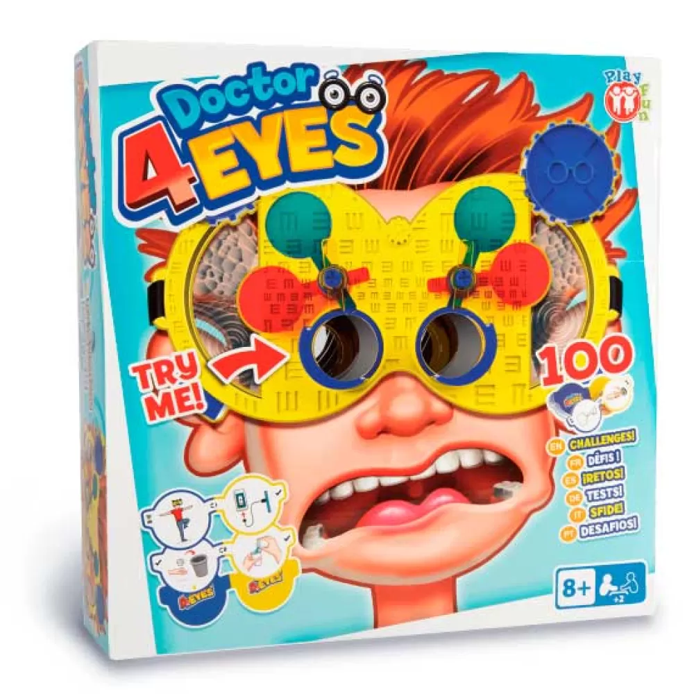 Juegos De Mesa Divertidos>Juguetes IMC Toys Juego Doctor 4 Eyes