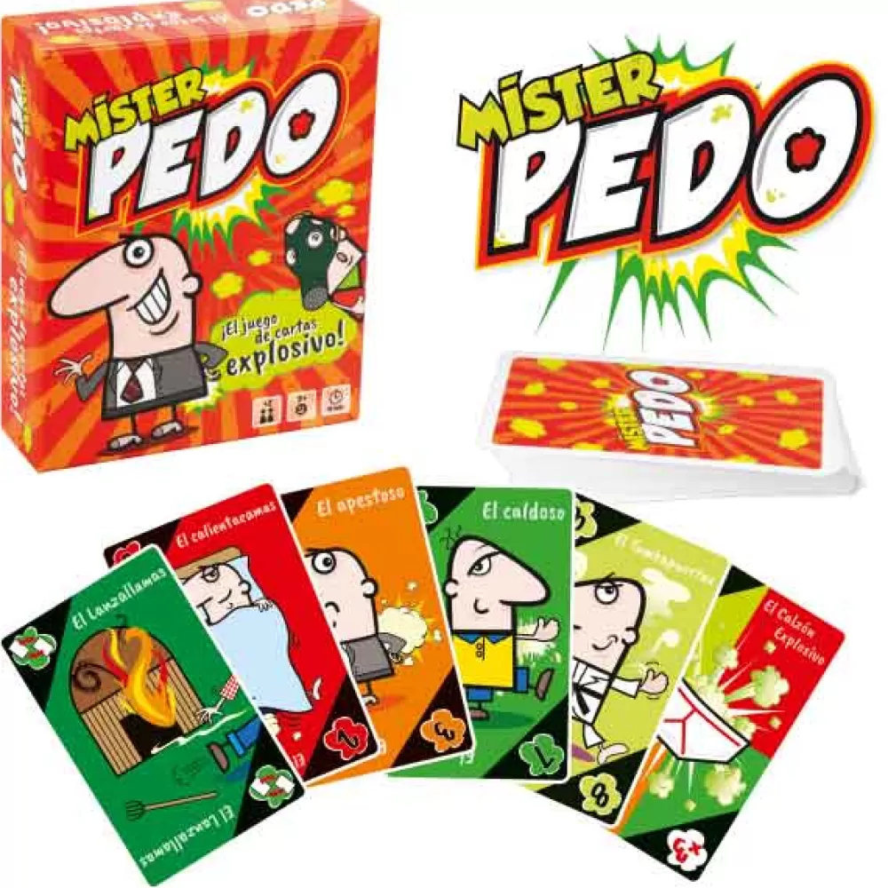 Juegos De Mesa Infantiles>Juguetes World Brands Juego Mister Pedo