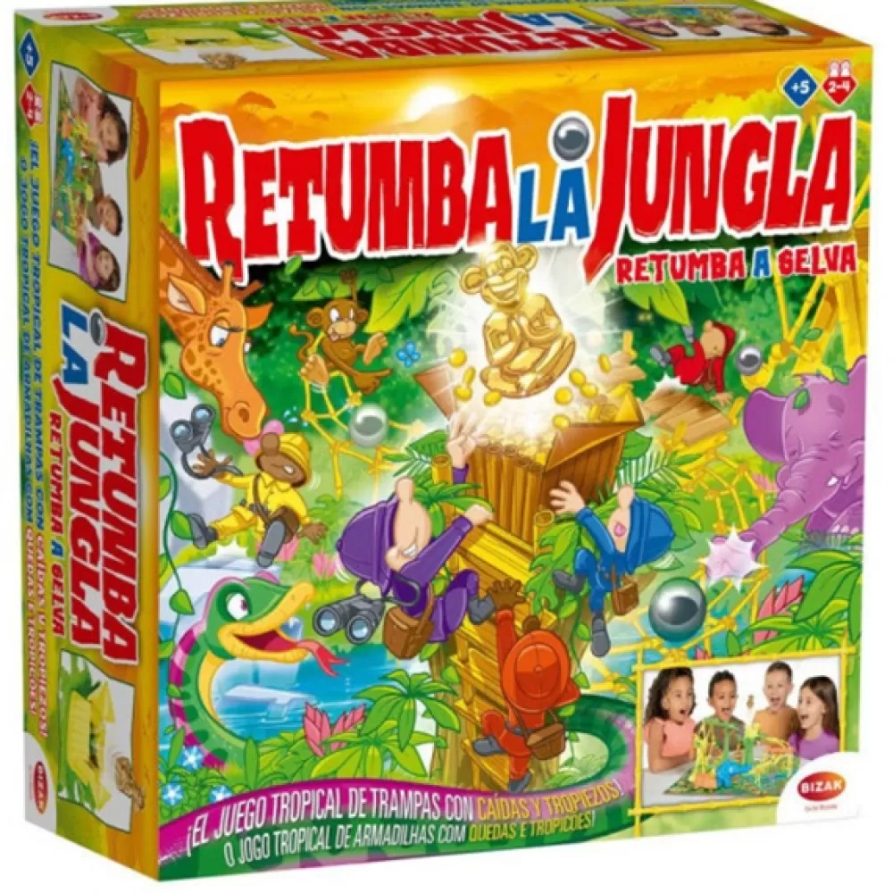 Juegos De Mesa Infantiles>Juguetes Bizak Juego Retumba La Jungla