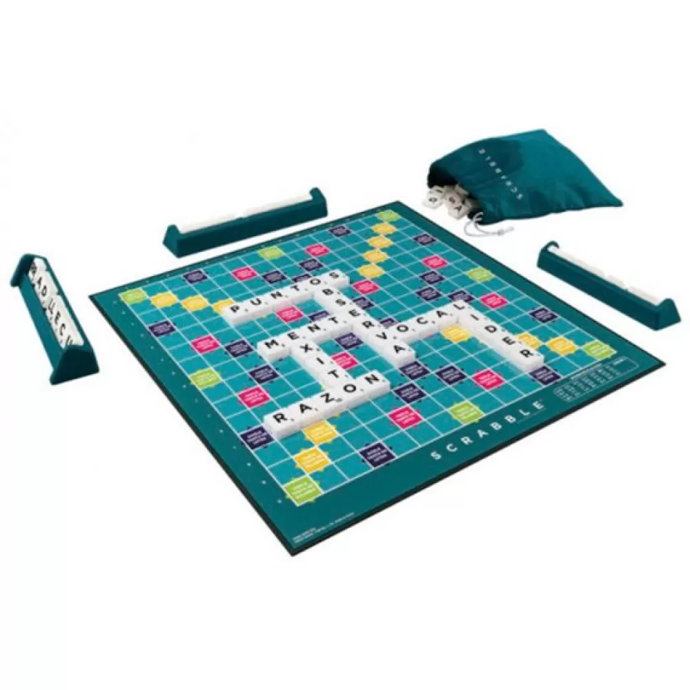 Juegos De Mesa Clásicos>Juguetes Mattel Juego Scrabble Original