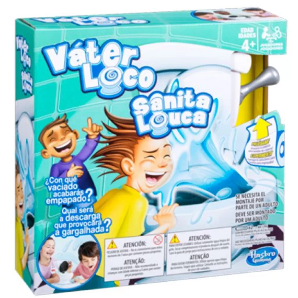 Juegos De Mesa Divertidos>Juguetes Hasbro Juego Vater Loco