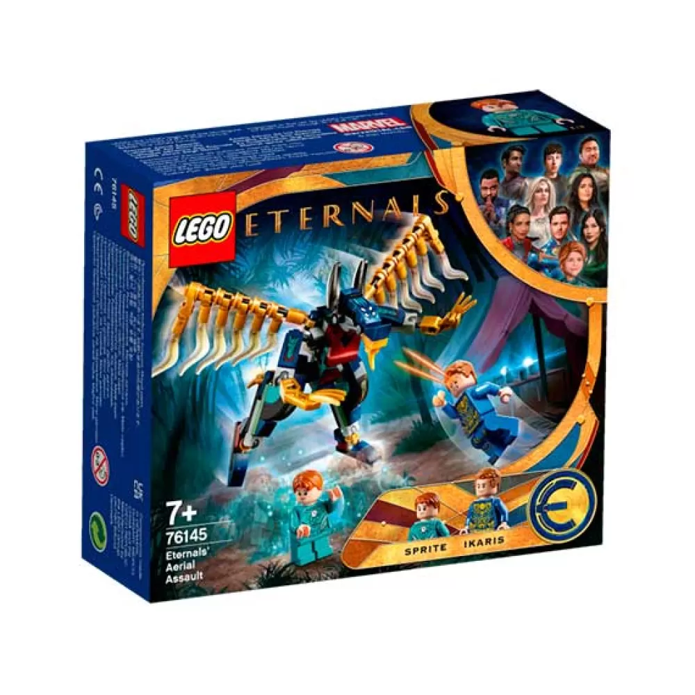 Juguetes Lego Marvel Super Heroes Lego Marvel 76145 Asalto Aereo De Los Eternos Outlet