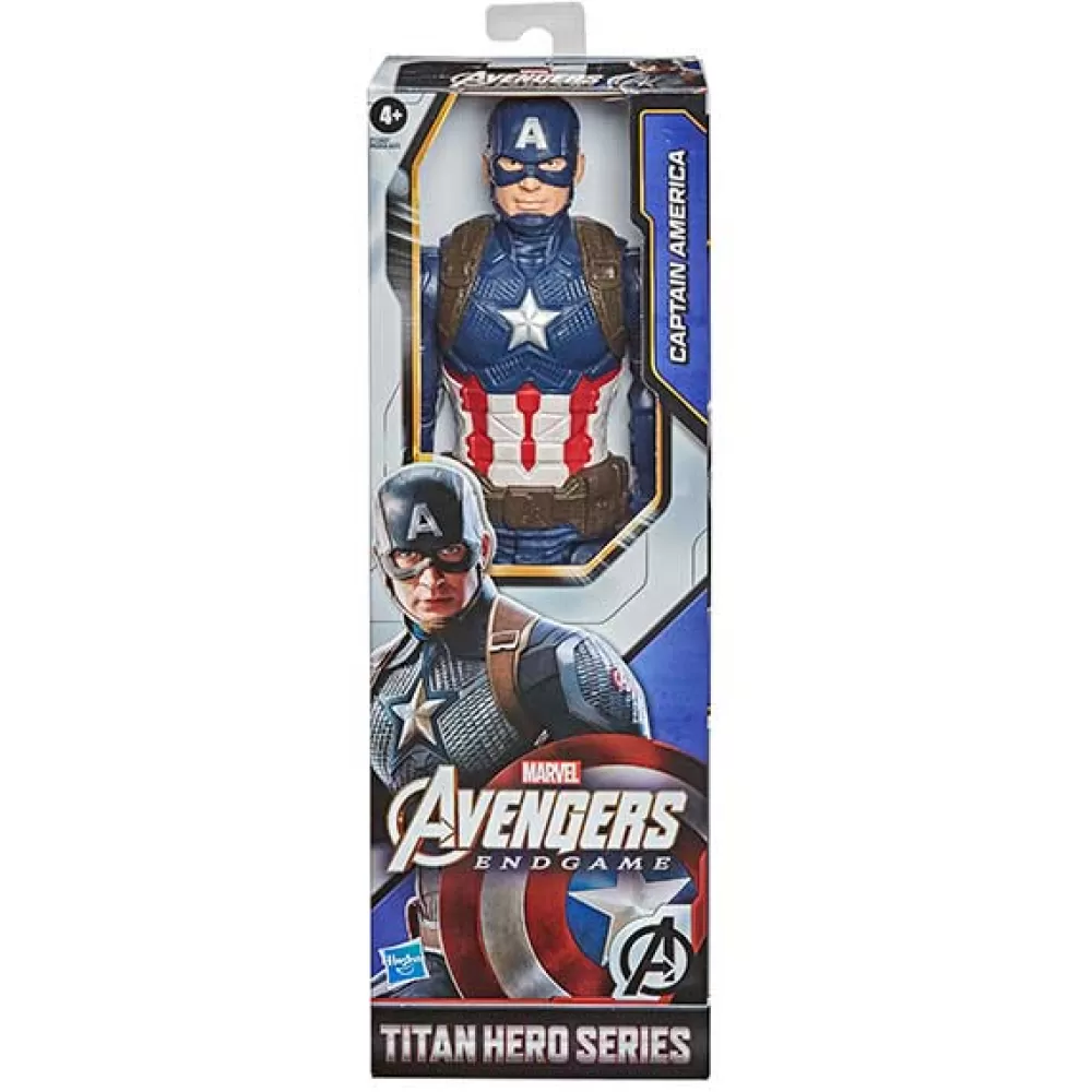 Juguetes Los Vengadores de Marvel Marvel Figura Capitan America Movie Titan 30Cm Hot