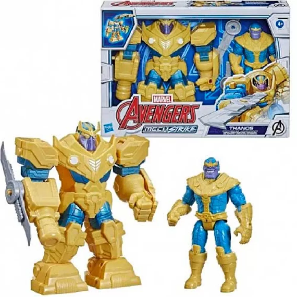 Juguetes Los Vengadores de Marvel Marvel Figura Thanos Man Mech Strike Cheap