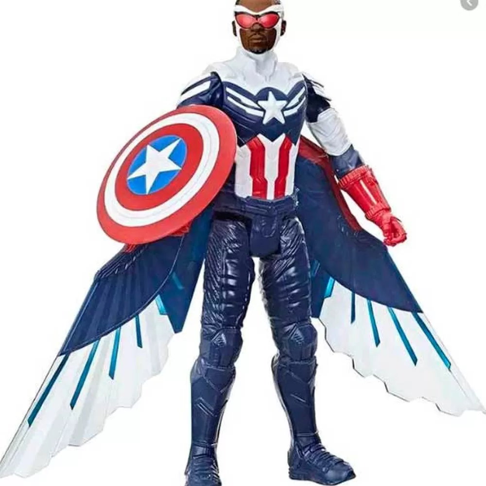 Juguetes Los Vengadores de Marvel Marvel Figura The Falcon Capitan America Titan 30Cm Shop