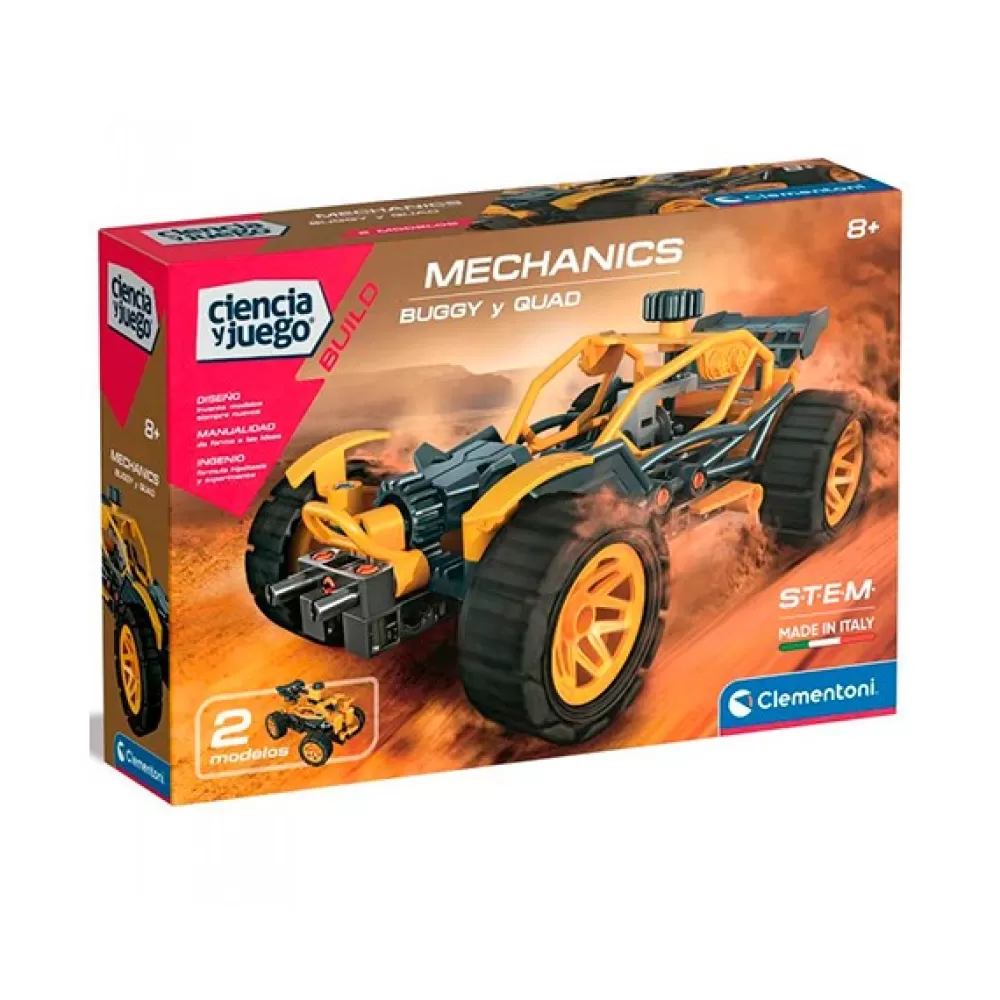 Juguetes Clementoni Mechanics Buggy And Quad New