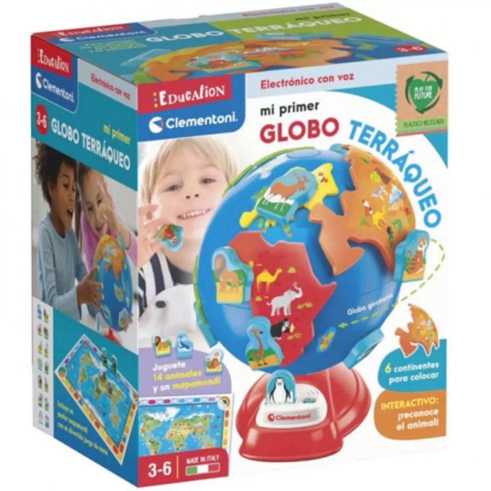 Juguetes Clementoni Mi Primer Globo Terraqueo Preescolar Discount