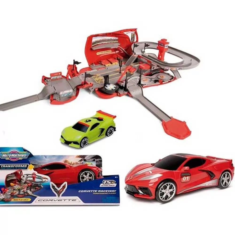 Juguetes Micromachines Micromachines Corvette Raceway Flash Sale