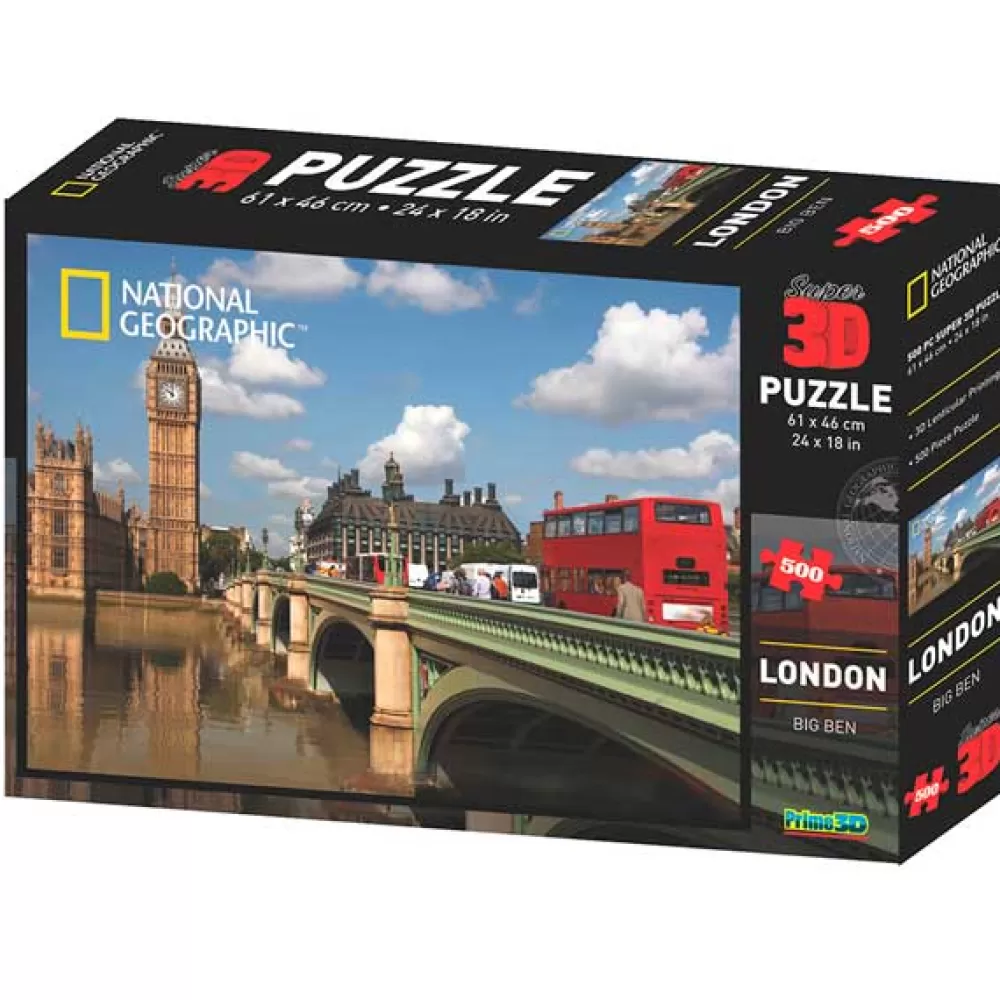 Puzzles 3D>Juguetes National Geographic National Geographic Prime 3D Puzzle 500P Londres