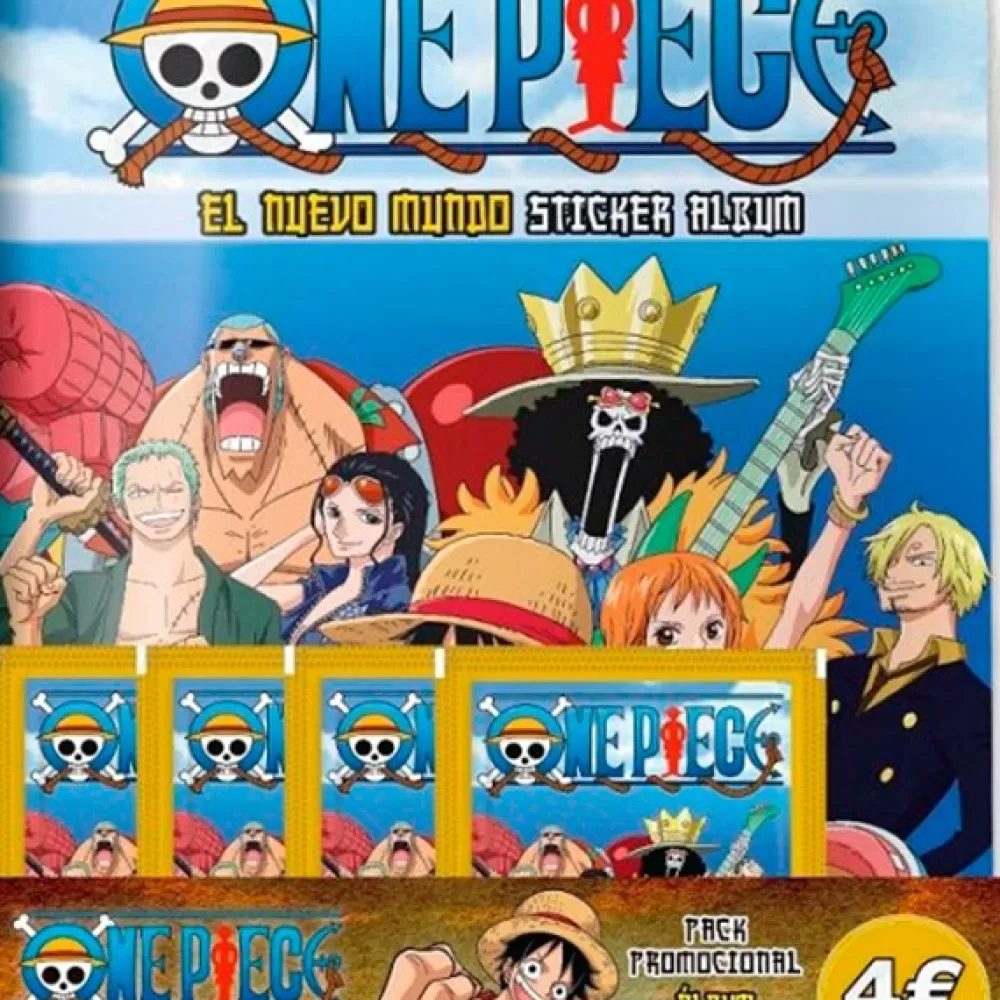 Ver Más>Juguetes One Piece One Piece Album Y 4 Sobres El Nuevo Mundo