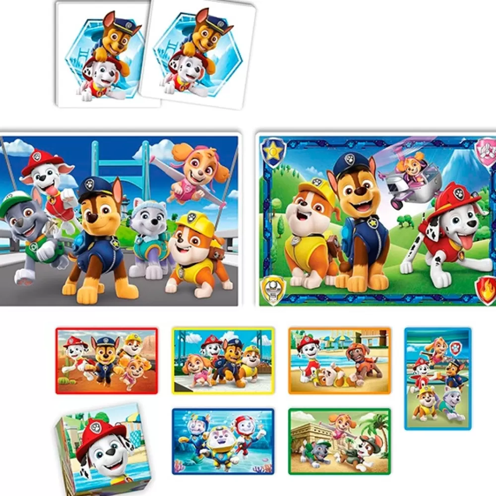 Juegos De Mesa Clásicos>Juguetes Patrulla Canina Paw Patrol Edukit 4 En 1