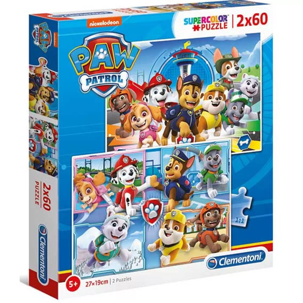 Juguetes Patrulla Canina Paw Patrol Puzzle 2X60P Discount