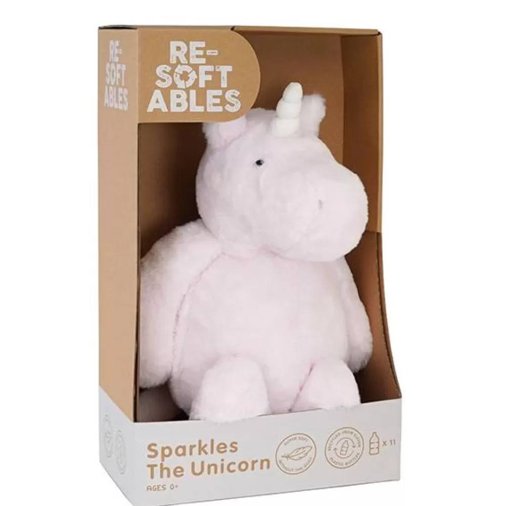 Osos De Peluche>Juguetes Toy Partner Peluche Hipopotamo Rosa Resoftables 30Cm