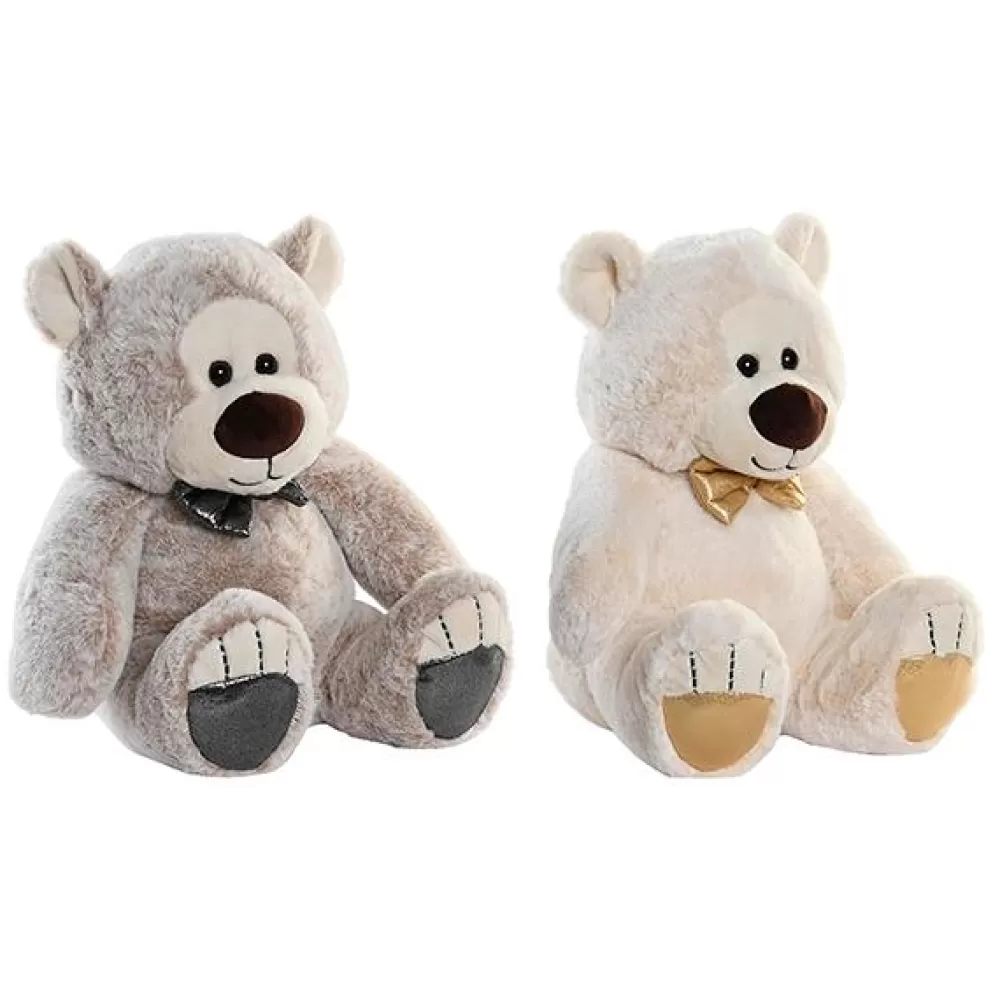 Peluche Para Dormir>Juguetes Item Peluche Osito Beige Con Lazo