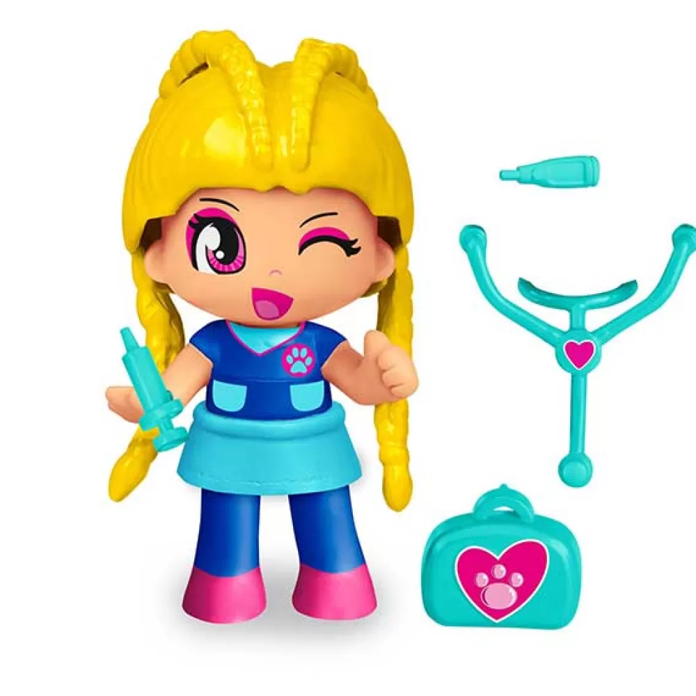 Muñecas Mini>Juguetes Pinypon Pinypon Figura Doctora Profesiones