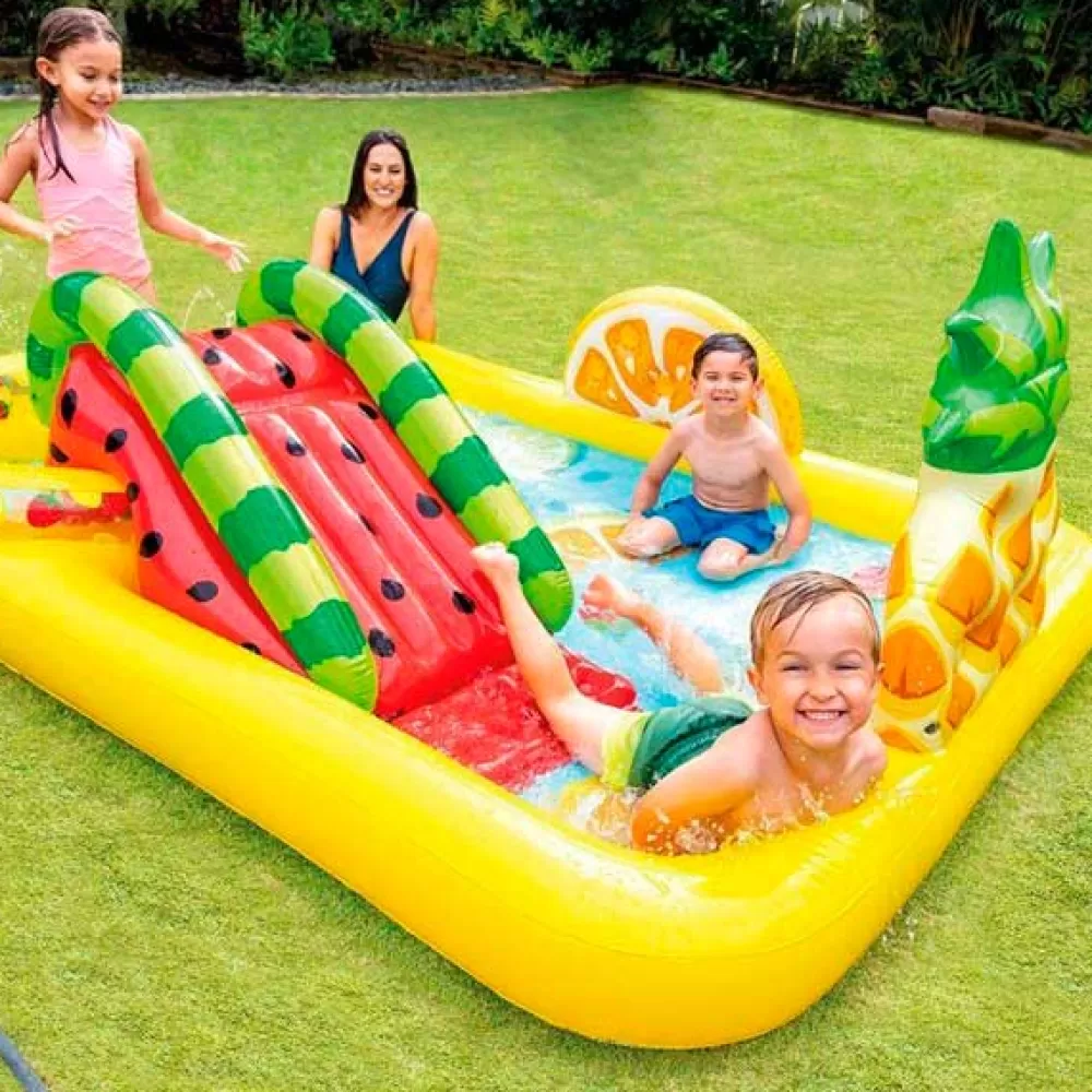 Juguetes Intex Piscina Centro Juegos Hinchable Frutas 244X191X91Cms Store