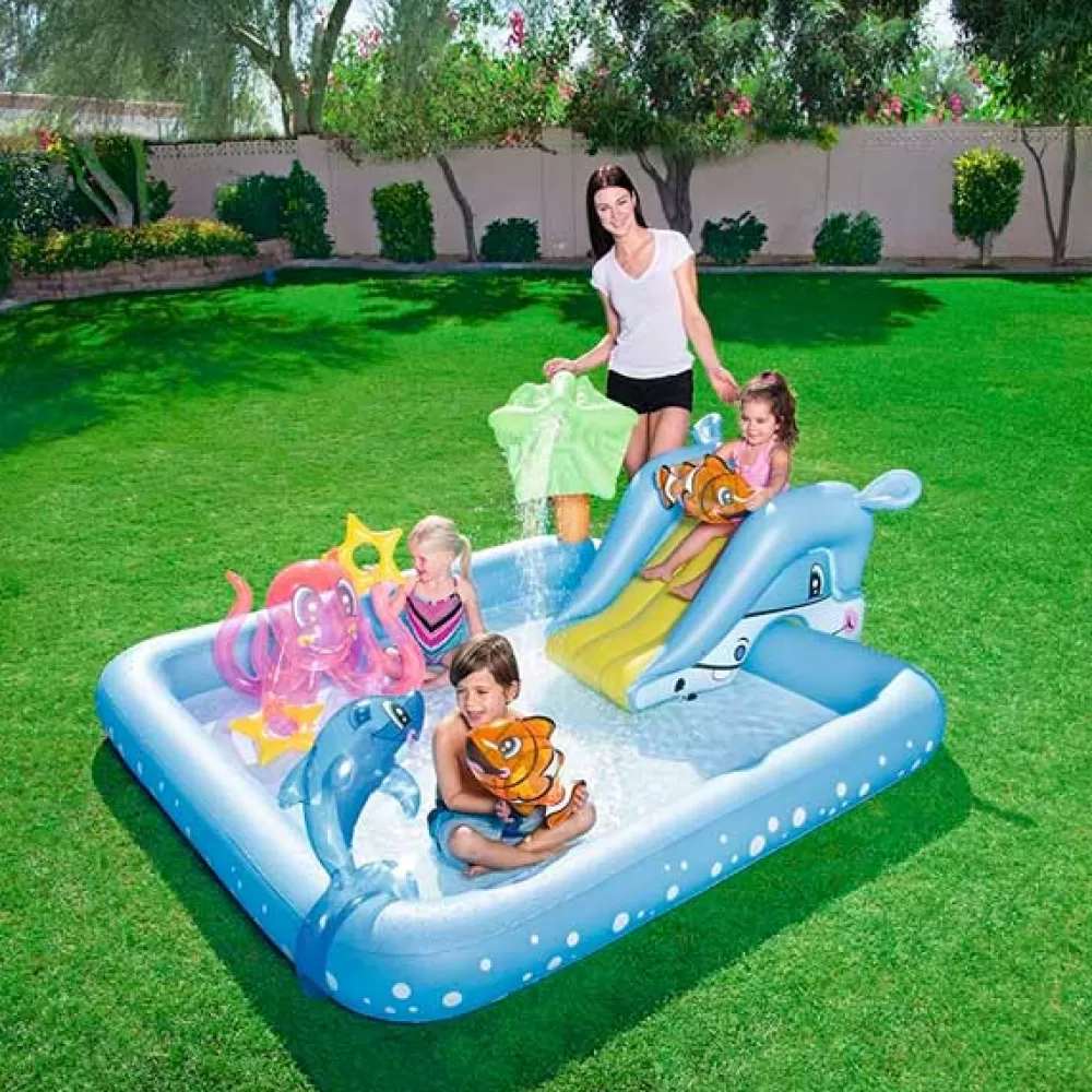 Juguetes Bestway Piscina Hinchable Actividades Animales Shop