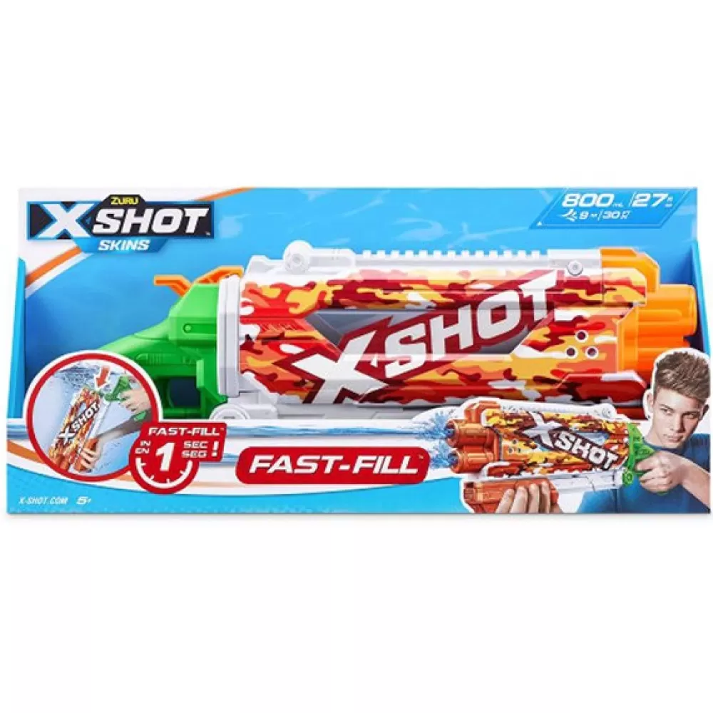 Juguetes ZURU Pistola Agua X-Shot Skins Fast Fill Pump Best