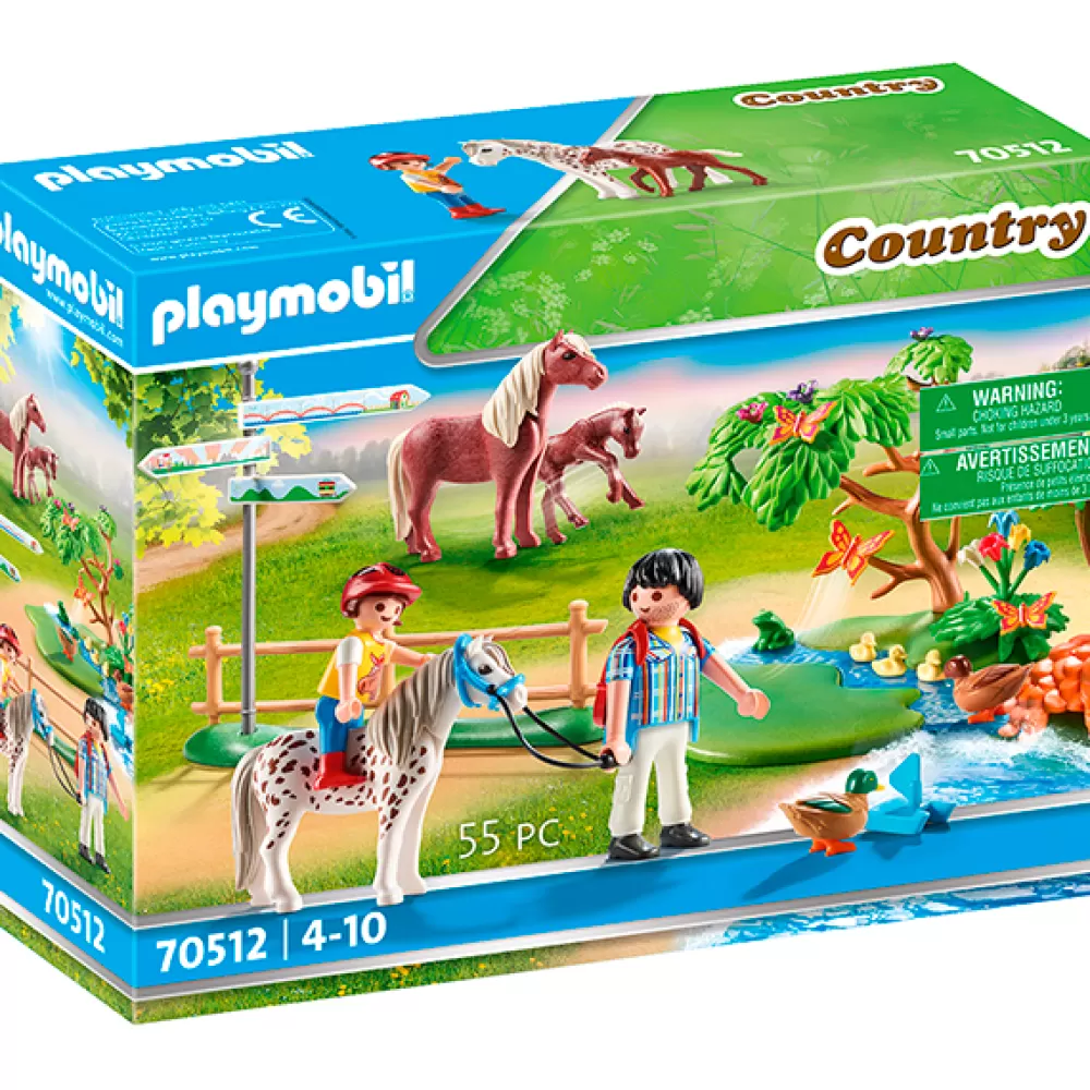 Juguetes Playmobil Country Playmobil 70512 Paseo En Poni Store