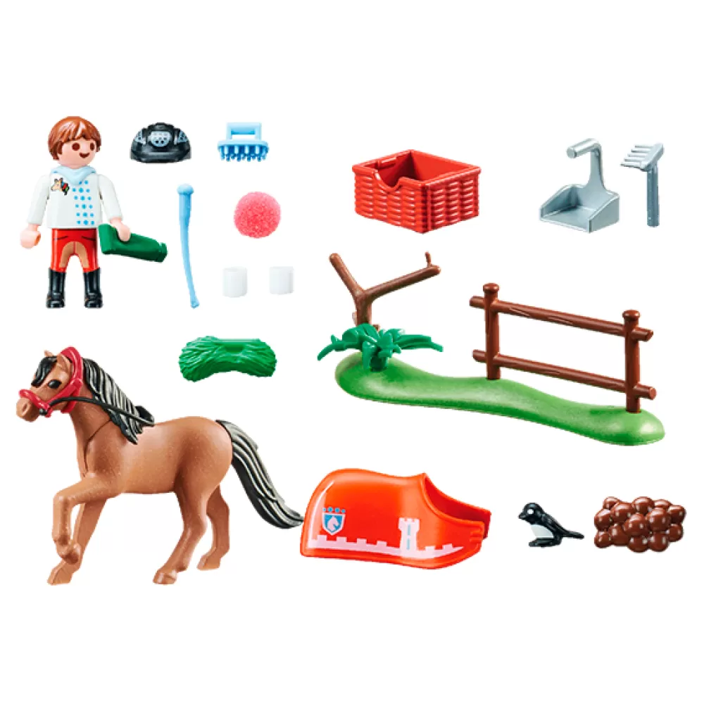 Juguetes Playmobil Country Playmobil 70516 Poni Coleccionable Connemara New