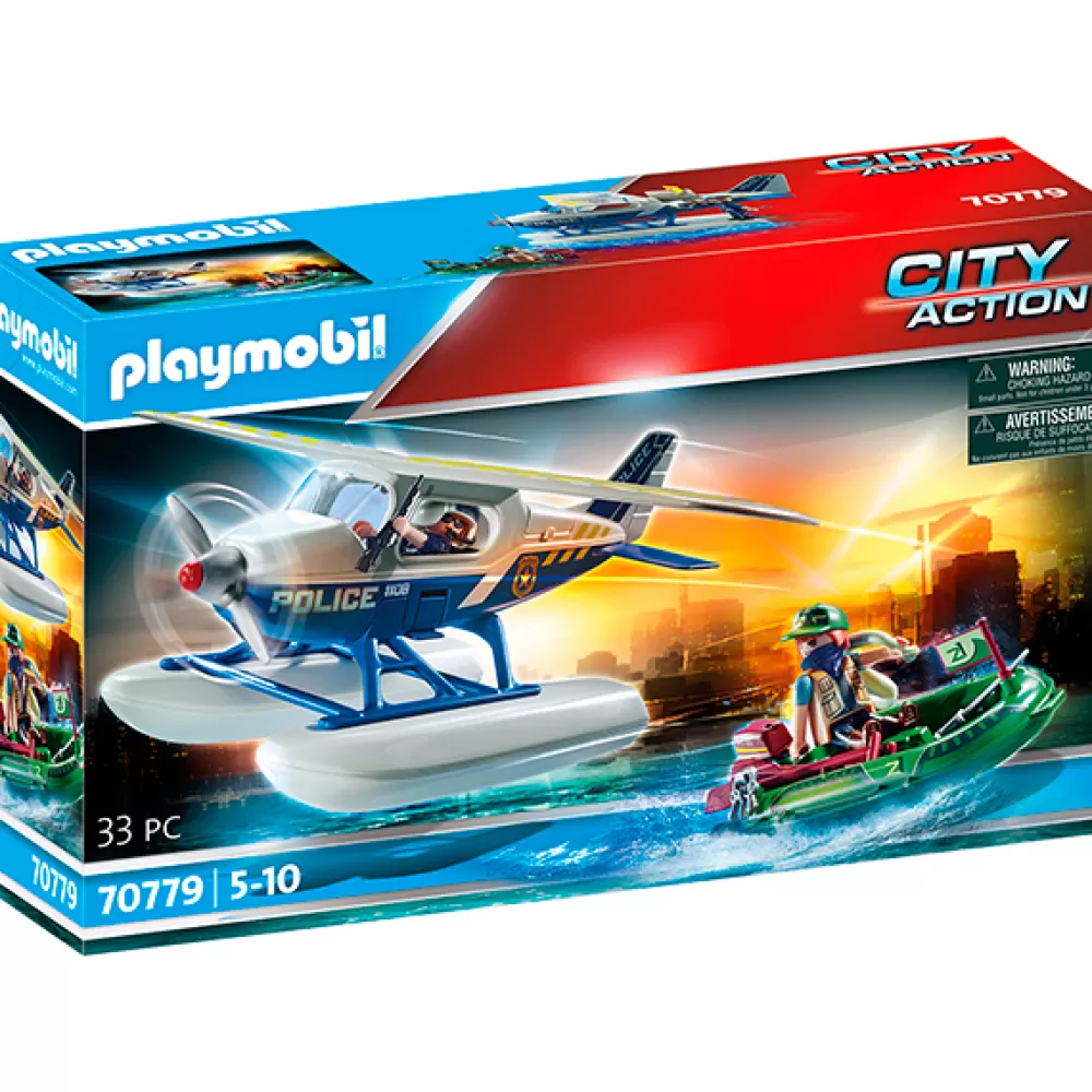 Juguetes Playmobil City Action Playmobil 70779 Policia Hidroavion: Persecucion De Contrabandista Cheap