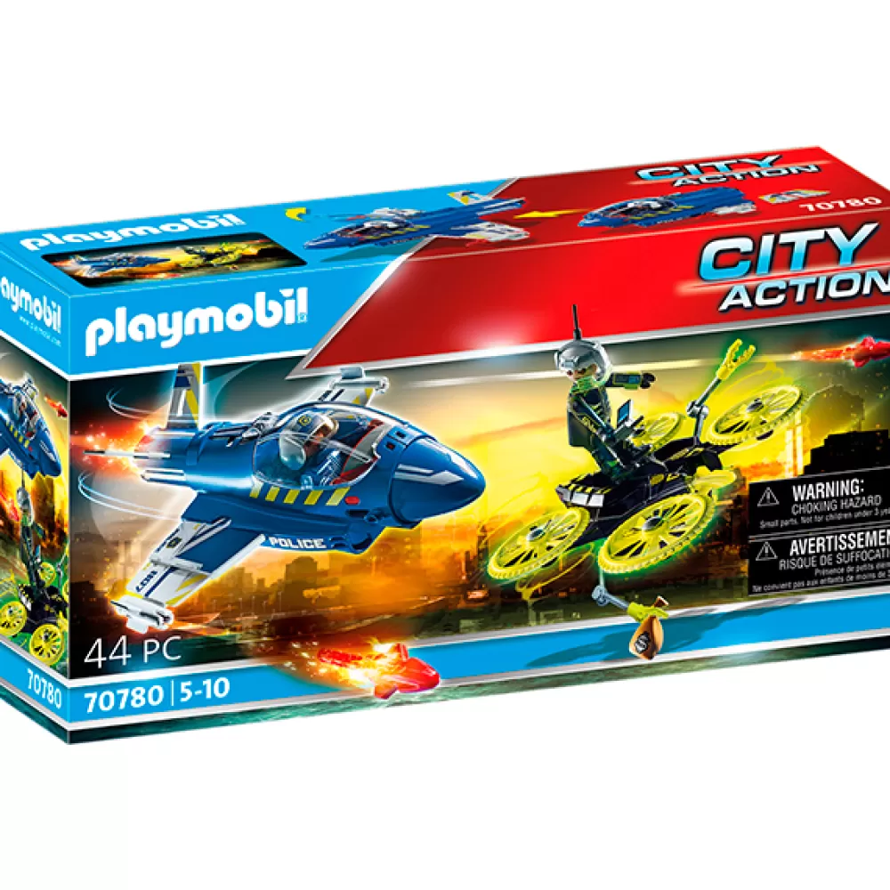 Juguetes Playmobil City Action Playmobil 70780 Policia Avion: Persecucion Dron Cheap