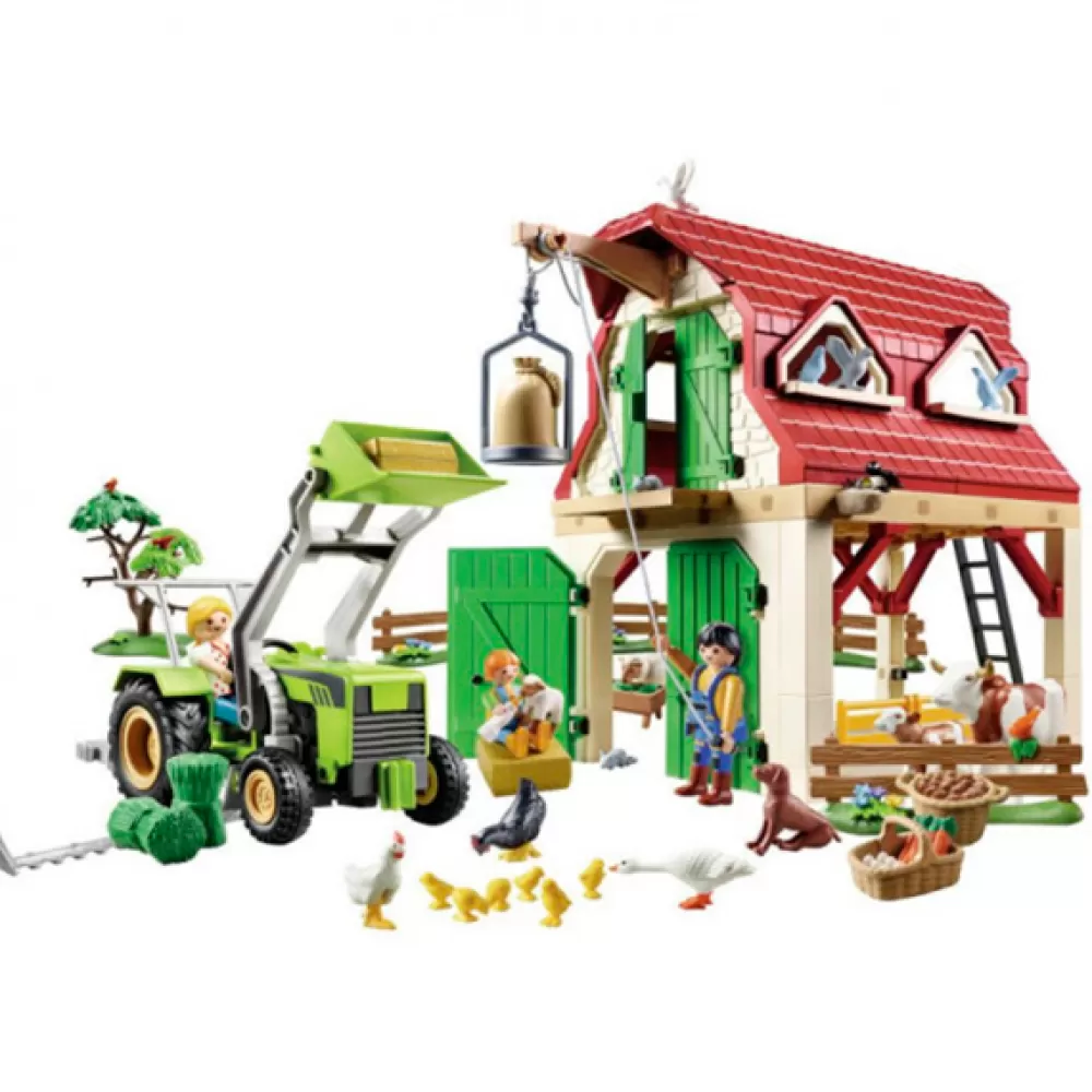 Juguetes Playmobil Country Playmobil 70887 Granja Con Cria De Animales Pequenos Hot