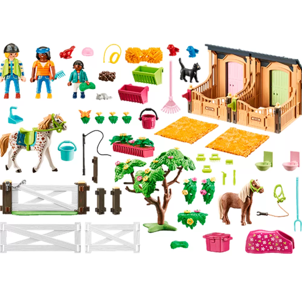 Juguetes Playmobil Country Playmobil 70995 Clases De Equitacion Con Boxes Para Caballos Flash Sale