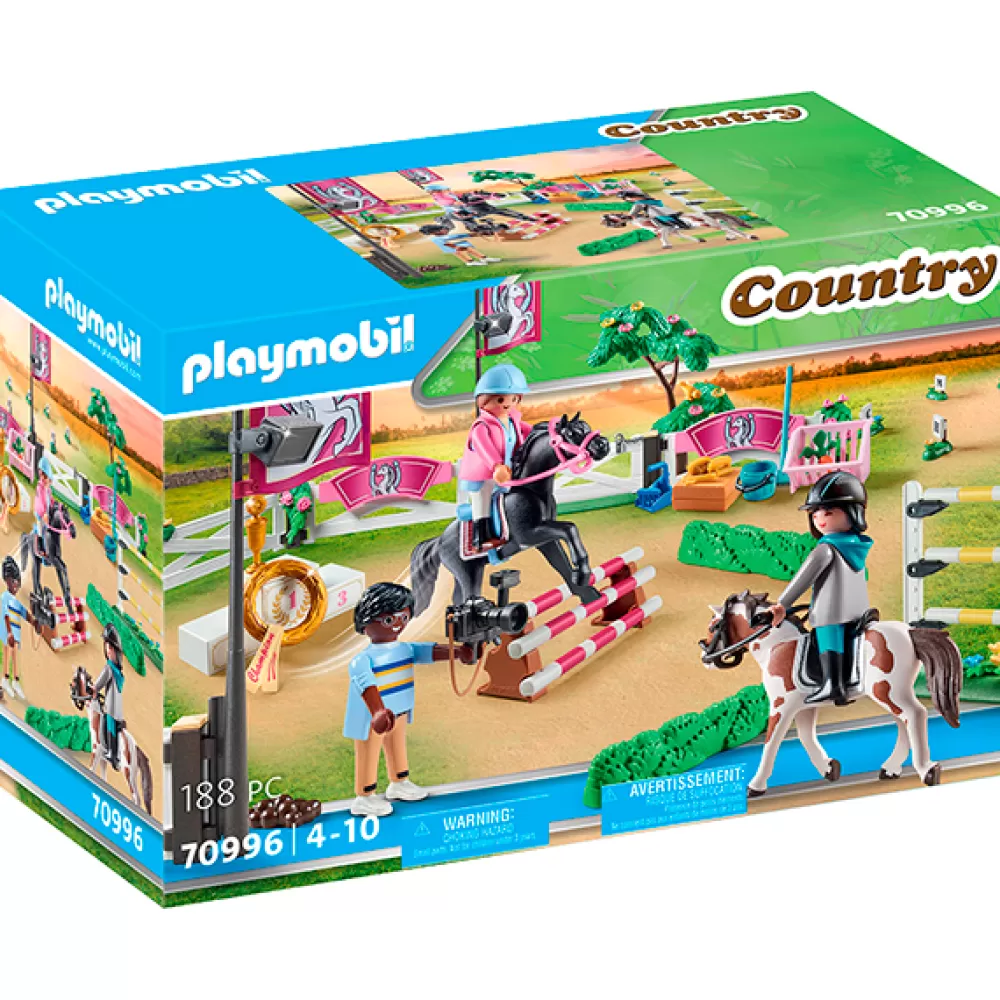 Juguetes Playmobil Country Playmobil 70996 Torneo De Equitacion Best Sale