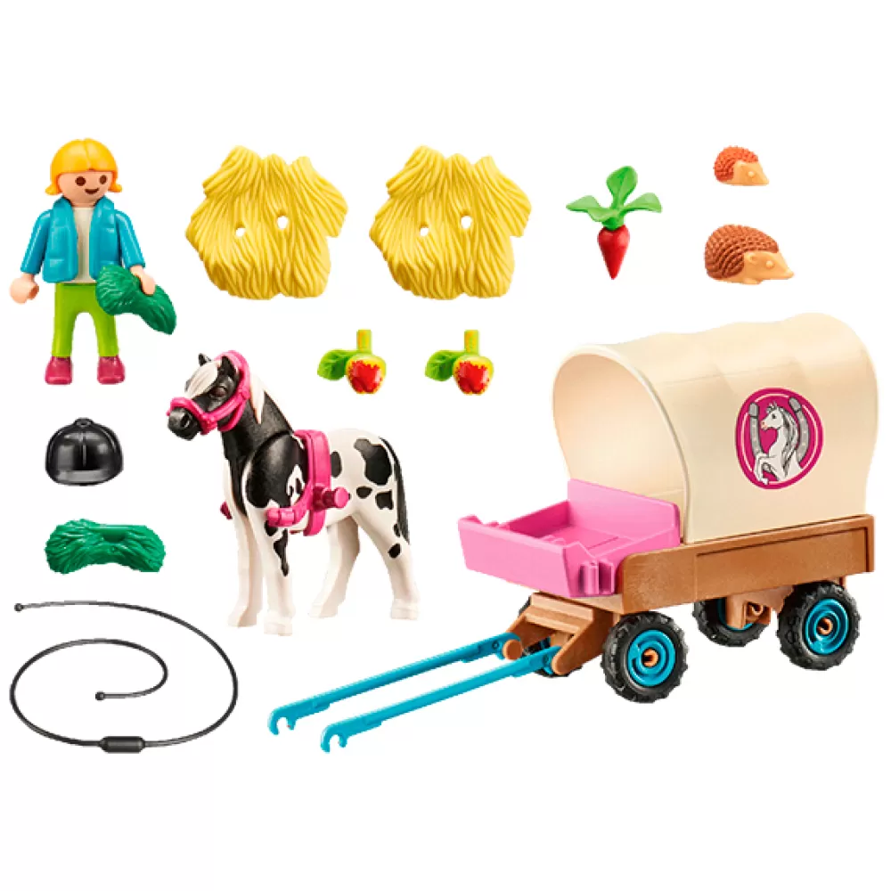 Juguetes Playmobil Country Playmobil 70998 Carruaje De Ponis Shop