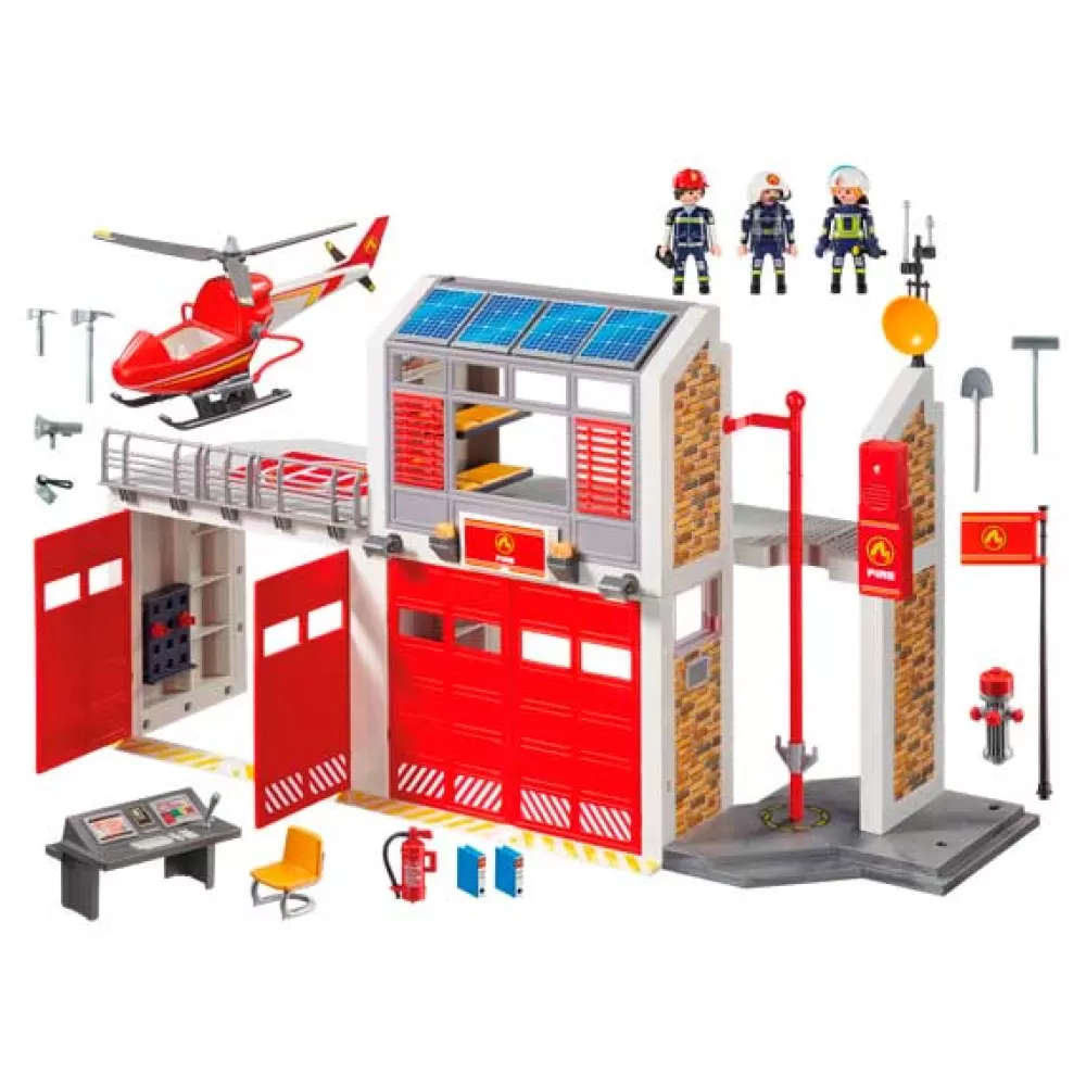 Juguetes Playmobil City Action Playmobil 9462 Parque De Bomberos City Action Discount