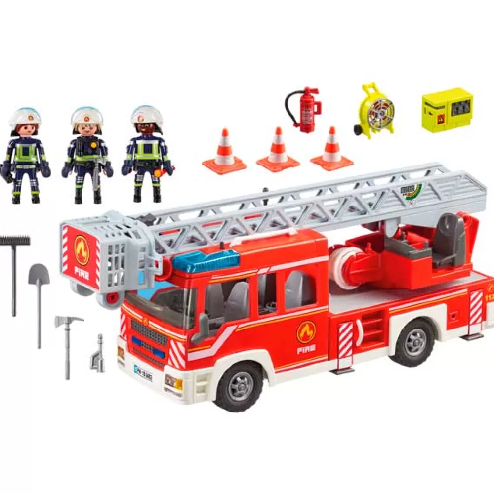 Juguetes Playmobil City Action Playmobil 9463 Camion De Bomberos Escalera Clearance