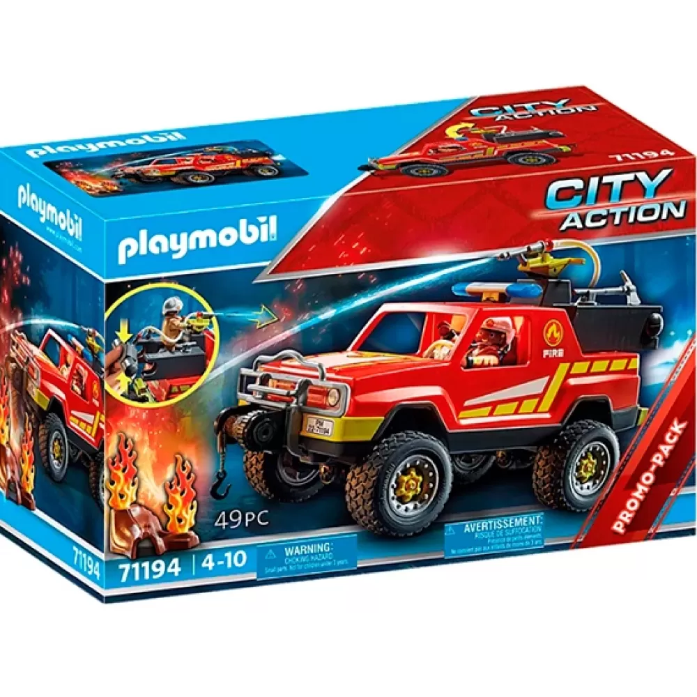 Juguetes Playmobil City Action Playmobil City Action 71194 Camion De Bomberos Shop