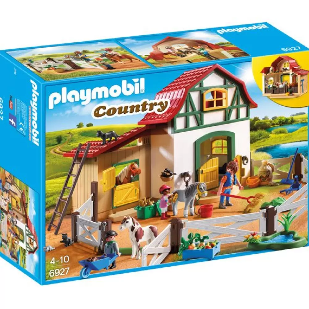 Juguetes Playmobil Country Playmobil Country 6927 Granja De Ponis Sale