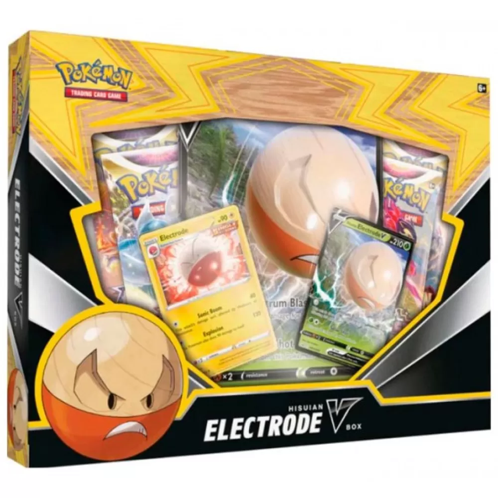 Juegos De Mesa De Cartas>Juguetes Pokemon Pokemon Cartas Electrode De Hisui V